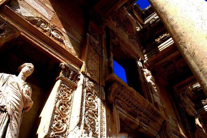 Ancient Ephesus and Pamukkale Tour from-to Kusadasi or Selcuk - Pamukkale Thermal Terraces: White Steps, Warm Water, Big Chemistry