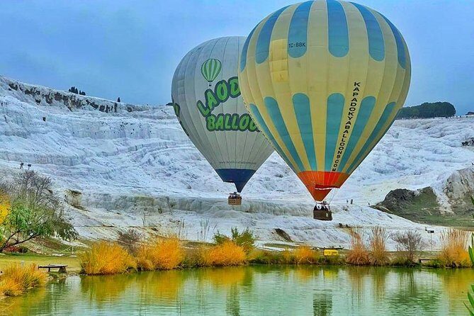 Daily Pamukkale and Hierapolis Tour from Kusadasi and Selcuk - Pamukkale Thermal Pools: soaking in the mineral water