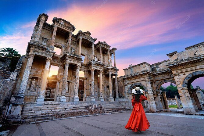 Ephesus and Mary’s House with Entry Tickets Opt. For Cruisers - Ephesus Ancient City: how to make 2 hours feel like more
