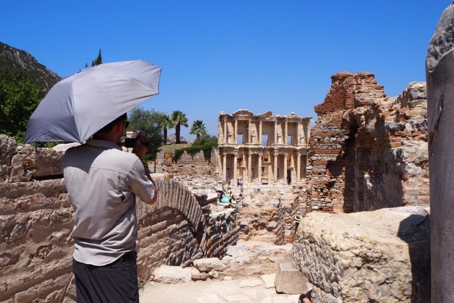 Ephesus: Half-Day Tour from Kusadasi - Library of Celsus: The Façade That Makes Ephesus Feel Real