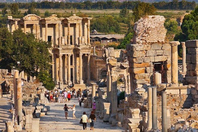 Ephesus Tour from Kusadasi Port - NO SHOPPING STOPS, Guaranteed - Ephesus Ancient City: Celsus, theatres, and even the toilets