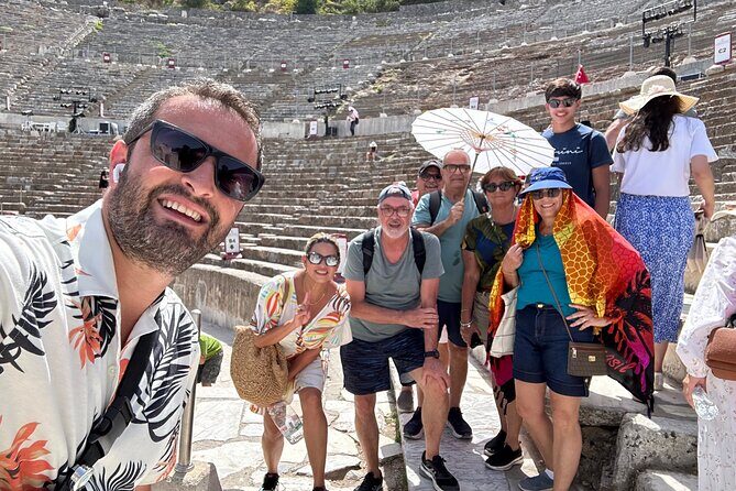 Explore history with Ephesus tour and relax with Turkish Bath! - Celsus Library and the Great Theater: When Ephesus Looks Like a Movie Set