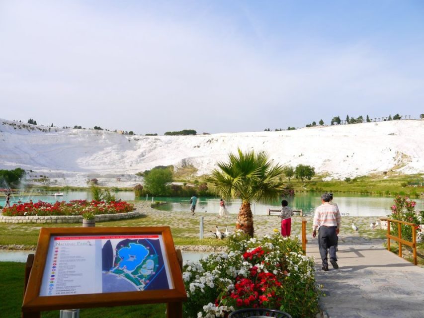From Kusadasi: Daily Pamukkale - Hierapolis Tour - Cleopatra’s Antique Pools: relaxing with rules, not magic