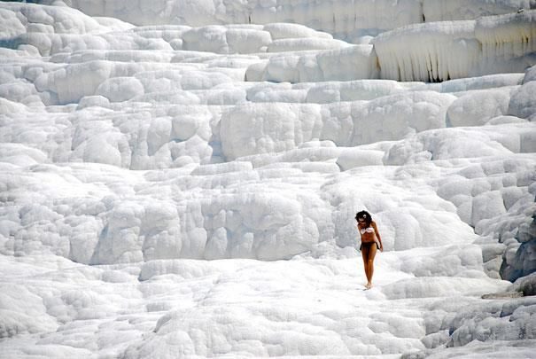 From Kusadasi: Daily Pamukkale - Hierapolis Tour - Hierapolis: ancient city stops that connect to the thermal story