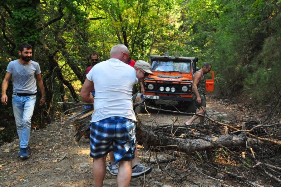 From Kusadasi: Full-Day National Park Jeep Tour with Lunch - Waterfall climb on rough terrain: where the jeeps earn their keep