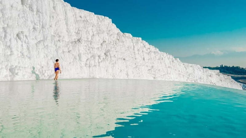 From Kusadası: Pamukkale Day Trip w/Balloon Flight & Lunch - Sunrise hot air balloon over Pamukkale: the feeling and the practicalities