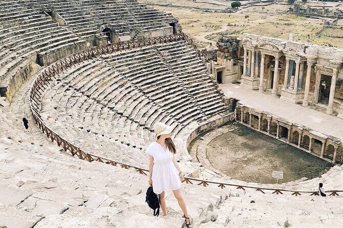 Full Day Pamukkale Guided Tour From Kusadasi With Thermal Pools - The Stonemason Stop in Pamukkale: Art Stop or Time Filler?