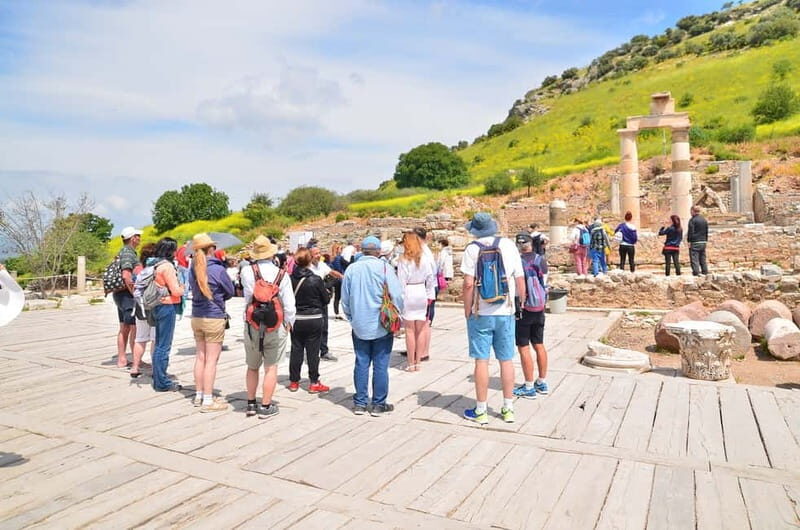 Kusadasi: Ephesus & House of Mary Small Group Tour w/Lunch - Odeon, terrace houses, and life beyond the monuments