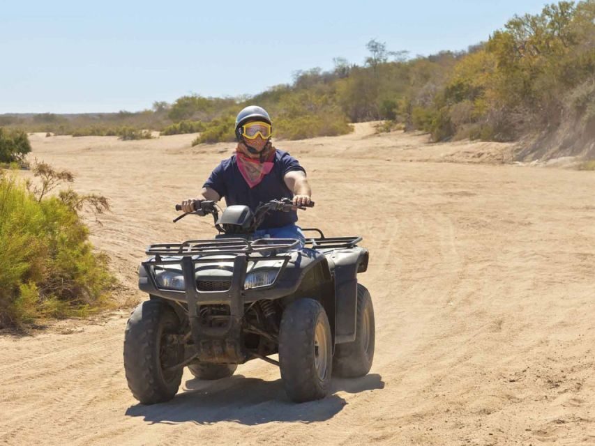 Kusadasi: Guided Quad Biking Tour - Safety First: Quad Briefing, Test Ride, and Helmet Reality