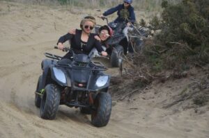 Kusadasi: Guided Quad Biking Tour - Pamucak Beach Sand Riding and Swim Break