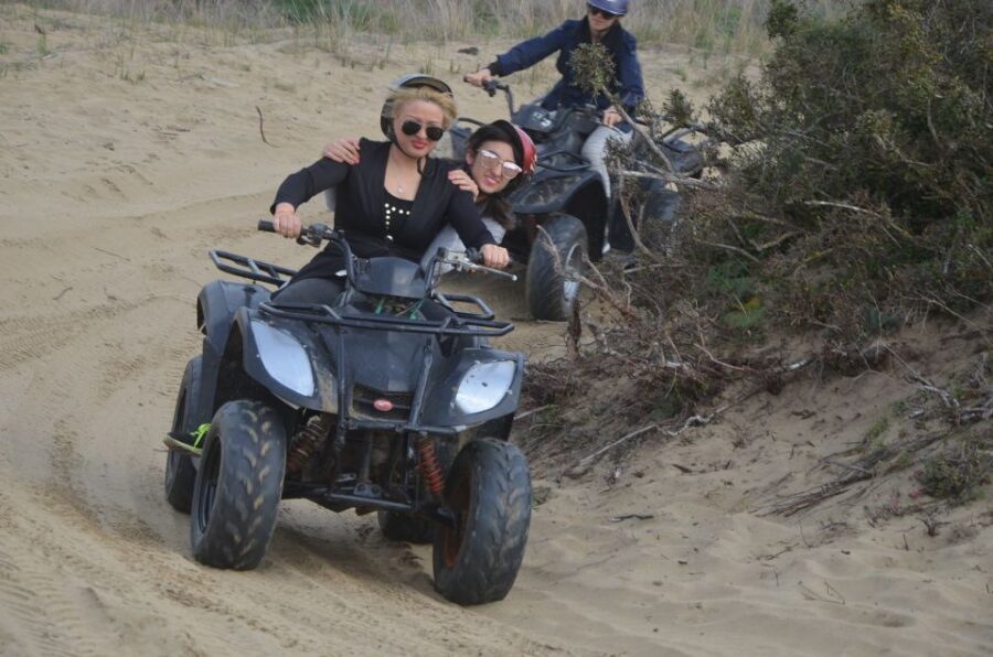 Kusadasi: Guided Quad Biking Tour - Pamucak Beach Sand Riding and Swim Break
