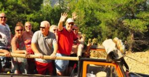 Kusadasi : Jeep Safari Tour - Echo Canyon and the monastery view above the Aegean
