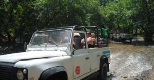 Kusadasi Jeep Safari w/ Lunch and Water Fight - Water guns, fountains, and the foam party style chaos