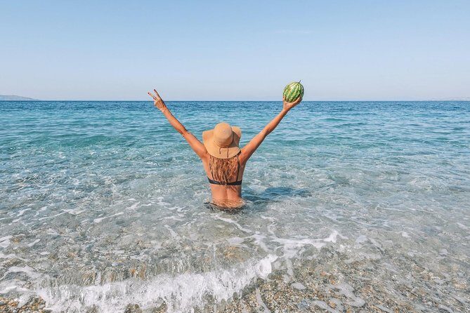 Kusadasi & National Park Boat Tours with Lunch and Transfer - Pirate-style boat comfort: sunbathing, music, and room to move