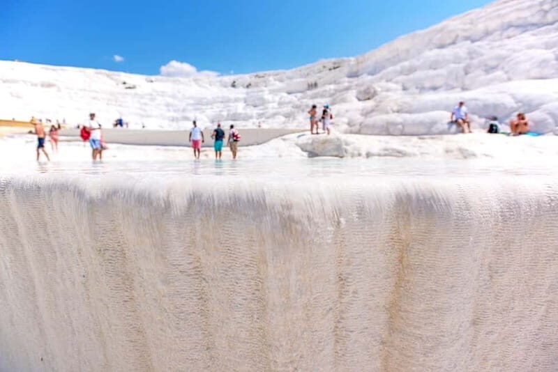Kusadasi: Pamukkale Hot Spring & Hierapolis Small-Group Tour - Price and tickets: what the $40 covers, and what costs extra