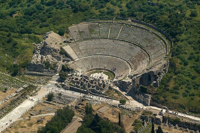 Kusadasi Port PRIVATE EPHESUS TOUR (fixed price 1 to 15 people) - Stop 3: St. John’s Basilica ruins—architecture plus views