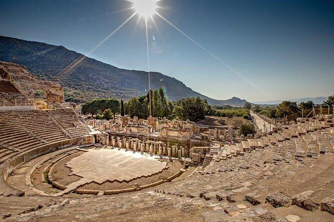 Kusadasi Port to Ephesus, House of Virgin Mary, St.John Church - Ephesus: Celsus, the theater, and why the main stops are the right focus