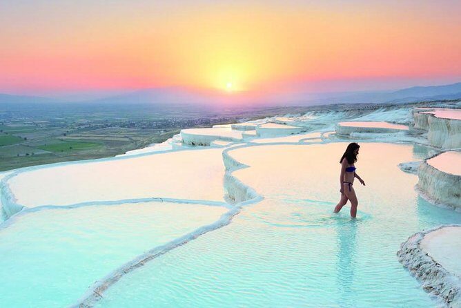 Pamukkale Day Tour From Kusadasi - Pamukkale Natural Park: Travertine Terraces and How to Enjoy Them