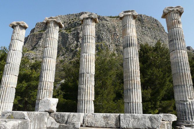 Priene Miletos Didyma (PMD) Tour From Kusadasi Port / Hotels - Miletos Antik Kenti: Theater Seats and the Bath of Faustina
