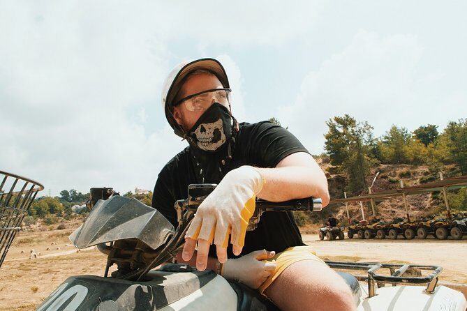 Quad Safari in Kusadasi - Getting Ready to Ride: Briefing, Safety, and Dust Control