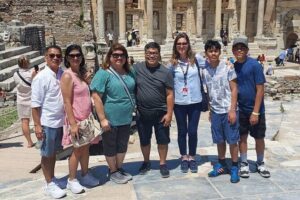 Small Group Ephesus Shore Excursion from Kusadasi Port - The Quick Hits Inside the Site: Domitian, Hadrian, Great Theater, Trajan Fountain
