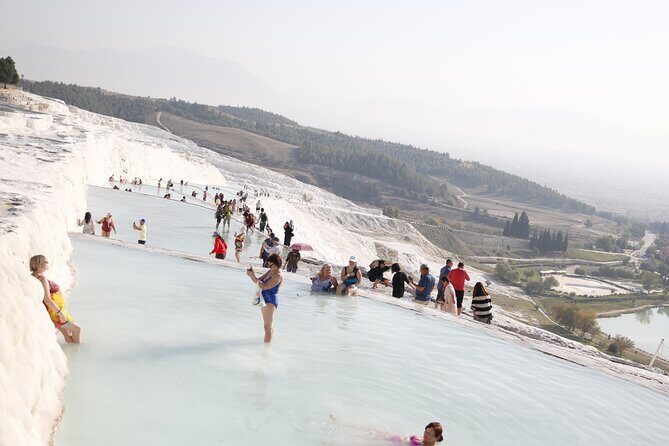 Small Group Pamukkale Tour From Kusadasi or Selcuk Hotels - Stop 2: Hierapolis ruins, from gates and streets to the Apollon Temple